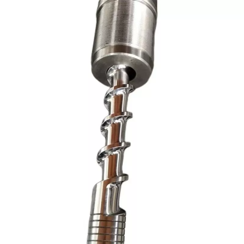 Gradual Injection Molding Screw